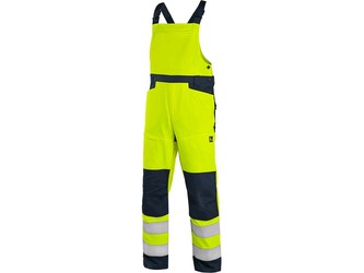 Zahradníky CXS HALIFAX, výstražné se síťovinou, pánské, žluto-modré, vel. 52