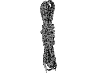 Tkaničky do obuvi reflexní, kulaté, 130 cm, černé Tkaničky do obuvi reflexní, kulaté, 130 cm, černé