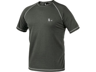 Pánské funkční tričko ACTIVE, kr. rukáv, šedé, vel. 2XL