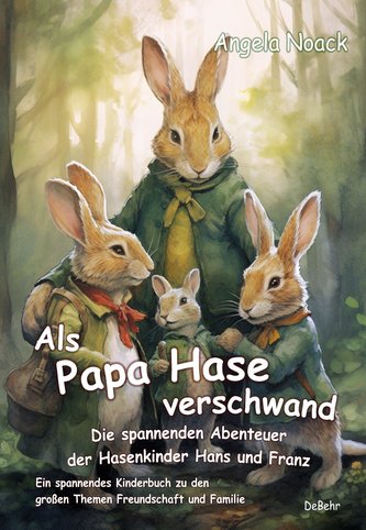 Als Papa Hase verschwand - Die spannenden Abenteuer der Hasenkinder Hans und Franz - Ein spannendes Kinderbuch zu den großen The