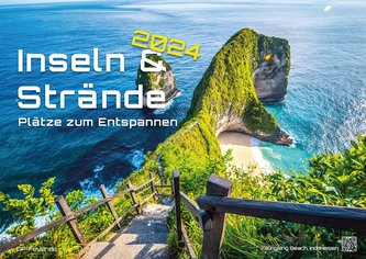 Inseln & Strände - Plätze zum Entspannen - 2024 - Kalender DIN A2