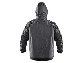 Bunda CXS IRVINE, zimní, pánská, šedo-černá, vel. 5XL