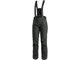 Kalhoty CXS TRENTON, zimní softshell, dámské, černé, vel. 54