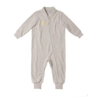 LEOKID Fleecový overal Snowberry Sand Shell vel. 3 - 6 měsíců (vel. 62)