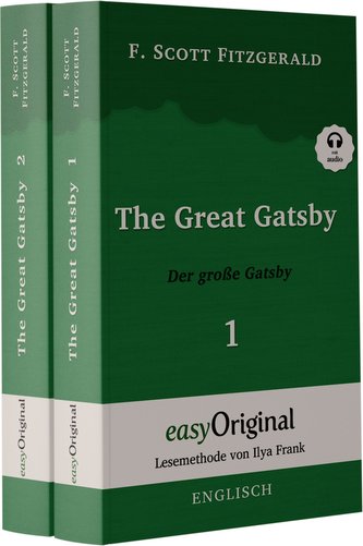 The Great Gatsby / Der große Gatsby - 2 Teile (Buch + 2 MP3 Audio-CD) - Lesemethode von Ilya Frank - Zweisprachige Ausgabe Engli