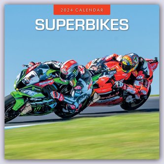 Superbikes - Motorräder 2024 - 16-Monatskalender