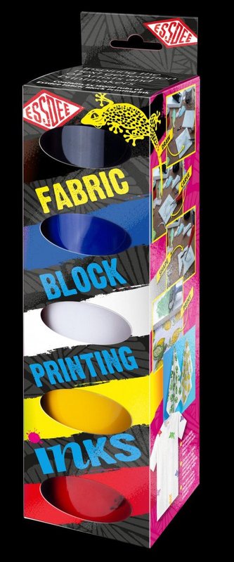 ESSDEE Barva linoryt textil - sada Premium 5 x 150 ml ESSDEE Barva linoryt textil - sada Premium 5 x 150 ml