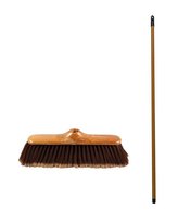 smeták 28x5cm, IM.DŘEVA+hůl 130cm, hr.záv.,