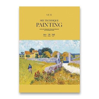 Shkolyaryk kreslicí karton Mix Techniq. A4+,20l.,240g