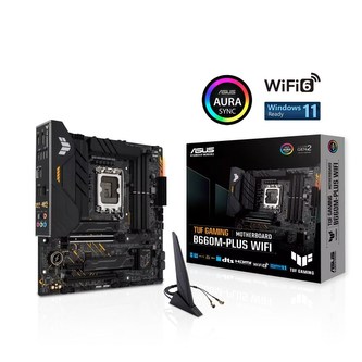 ASUS MB Sc LGA1700 TUF GAMING B660M-PLUS WIFI, Intel B660, 4xDDR5, 1xDP, 1xHDMI, WIFI, mATX