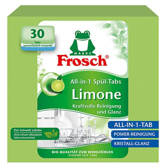 Frosch EKO Tablety do myčky vše v 1 Citrón 30 tablet