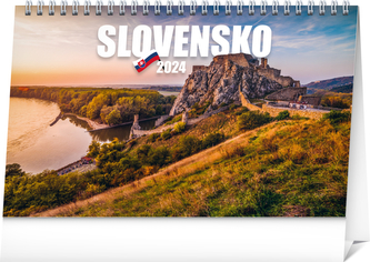 Slovensko 2024 - stolový kalendár