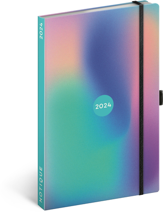 Týdenní diář Vodní hladina 2024, 13 × 21 cm