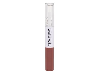 Wet n Wild MegaLast Rtěnka Lock 'N' Shine Lip Color + Gloss 4 ml Lotus Petal pro ženy