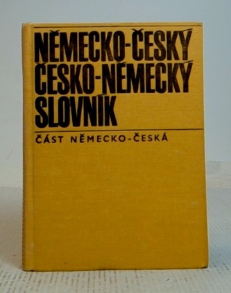Německo-český česko-německý slovník