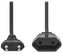 NEDIS napájecí kabel pro adaptéry/ Euro zástrčka - Euro zásuvka/ přímý-přímý/ dvoulinka/ černý/ 5m