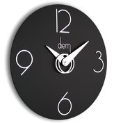 Designové nástěnné hodiny I501N black IncantesimoDesign 40cm