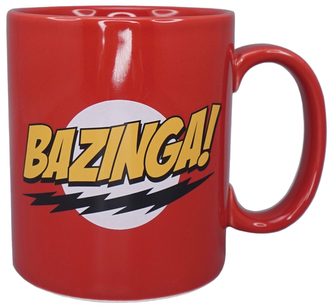 Keramický hrnek The Big Bang Theory|Teorie velkého třesku: Bazinga (objem 400 ml)
