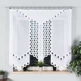 Dekorační oblouková krátká záclona DIASKIA 160 bílá 160x160 cm MyBestHome