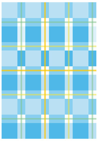 Utěrka bavlněná PATCHWORK modrá 45x65 cm Essex