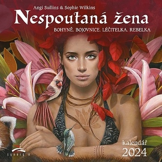 Kalendář 2024 Nespoutaná ženat - nástěnný