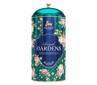 Černý aromatizovaný čaj Richard Royal Gardens zelená – 80 g