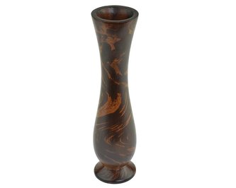 Dřevěná váza Hydrographic 30 cm var. B