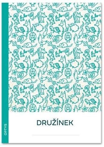 Optys Zápisový sešit Družínek tyrkysový, 10 listů Optys Zápisový sešit Družínek tyrkysový, 10 listů