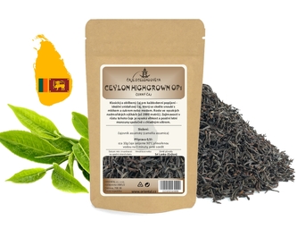 Černý čaj Ceylon High Grown OP1 1000 g Černý čaj Ceylon High Grown OP1 1000 g