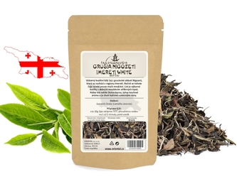 Bílý čaj Grusia Nigozeti Imereti White 100 g Bílý čaj Grusia Nigozeti Imereti White 100 g