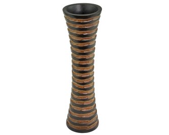Dřevěná váza Honey 35 cm