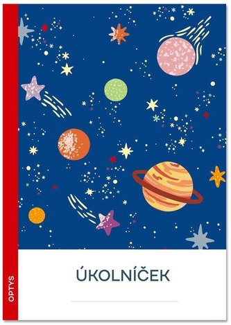 Optys Úkolníček A5, 20 listů - Vesmír Optys Úkolníček A5, 20 listů - Vesmír