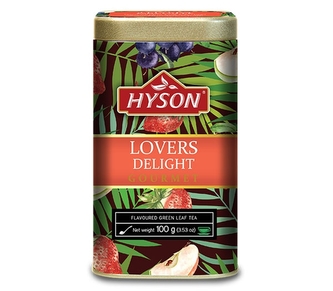 Zelený aromatizovaný čaj Hyson Lovers Delight – 100 g Zelený aromatizovaný čaj Hyson Lovers Delight – 100 g