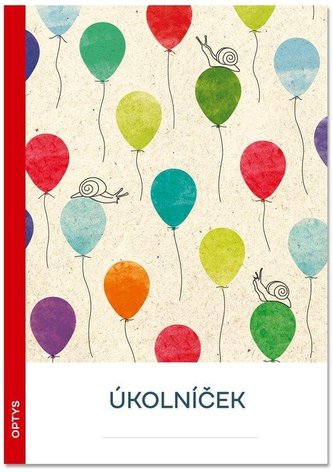 Optys Úkolníček A5, 20 listů - Balónky Optys Úkolníček A5, 20 listů - Balónky