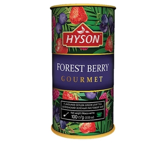 Zelený aromatizovaný čaj Hyson Forest Berry – 100 g Zelený aromatizovaný čaj Hyson Forest Berry – 100 g