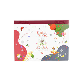 English Tea Shop Vánoční dárková kolekce Welness 12 pyramidek BIO