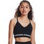 Podprsenka Seamless Low Long Black - Under Armour - Velikost: XS