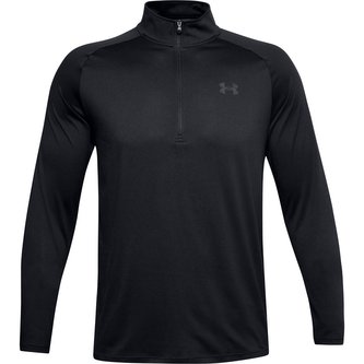 Pánské tričko Tech 2.0 1/2 Zip Black - Under Armour - Velikost: M