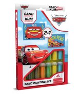 Pískování obrázků 2v1 Auta