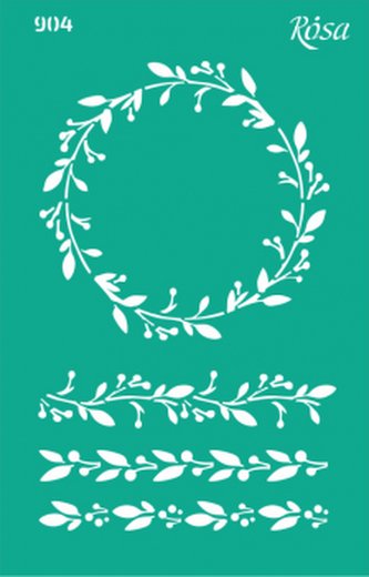 Šablona opakovatelně samolepící 13x20cm – 904