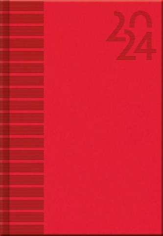 Diář 2024 VIVELLA Red, týdenní A5