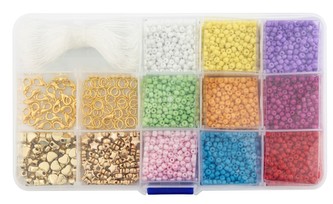 Sada korálků na výrobu náramků/náhrdelníků Sada korálků na výrobu náramků/náhrdelníků
