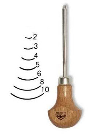 Rydlo Stubai jemné U 5807 – šířka 3mm