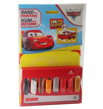 Pískování obrázků 2v1 Cars