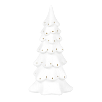 Stromek s LED světlem, porcelánový.