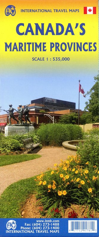 Canada's Maritime Provinces 1:535000