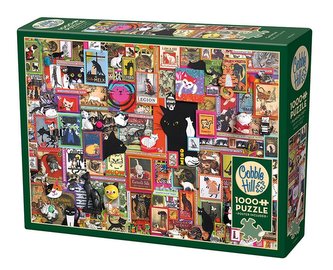 Puzzle 1000 V říši koček