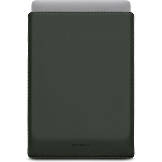 Woolnut Coated PU Sleeve pouzdro pro 16" MacBook Pro tmavě zelené