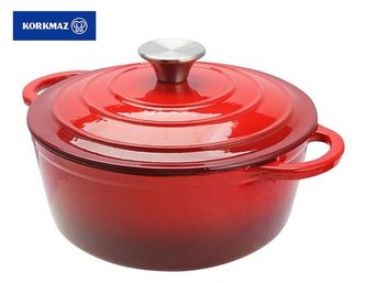 rendlík+PO d24 CASTA, v.10,5cm, indukce, červený