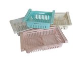 organizér-košík závěsný, nastavit. do chladničky, plast